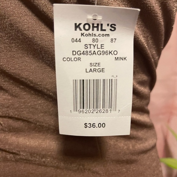 💥New Junior’s Almost Famous Evening Dress in Large w  in color Mink - Picture 3 of 10